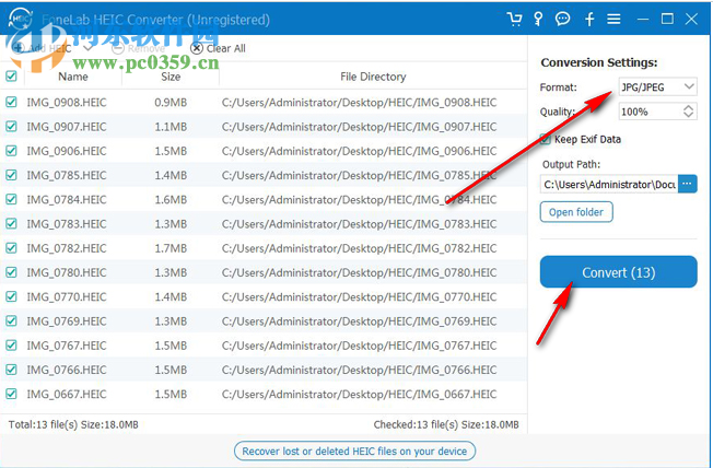 FoneLab HEIC Converter(HEIC格式轉(zhuǎn)換工具) 1.0.8 官方版