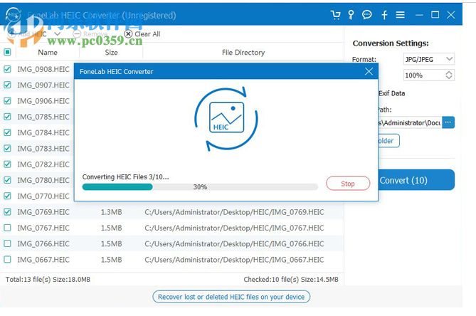 FoneLab HEIC Converter(HEIC格式轉(zhuǎn)換工具) 1.0.8 官方版