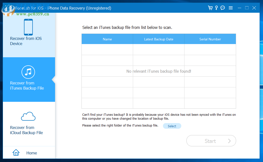 FoneLab iPhone Data Recovery(蘋果手機(jī)數(shù)據(jù)恢復(fù)軟件) 10.1.6 官方版