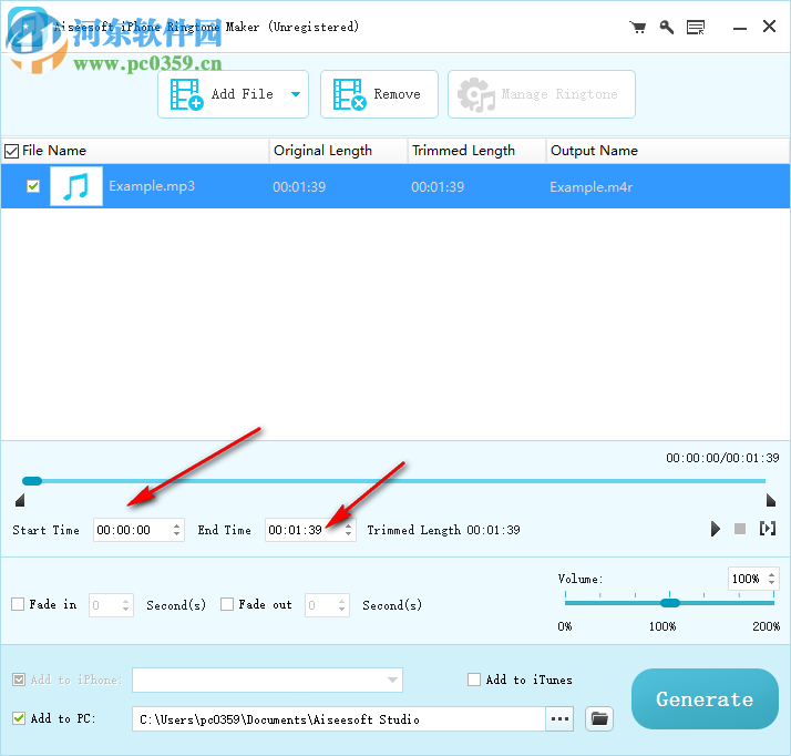 Aiseesoft iPhone Ringtone Maker(iphone鈴聲制作軟件) 7.0.76 官方版