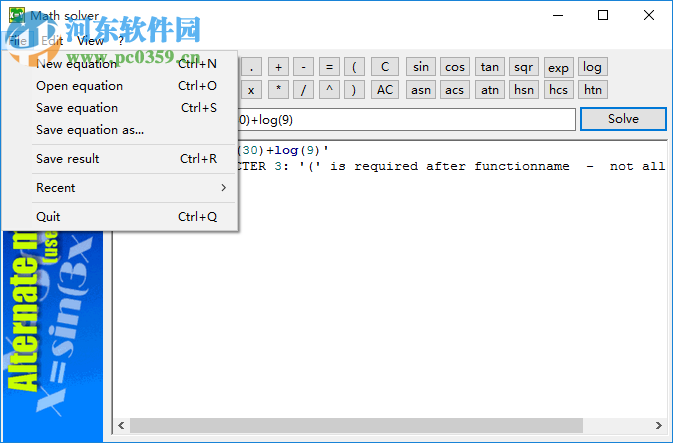 Alternate Math Solver(數(shù)學解算器) 4.1.1 官方版