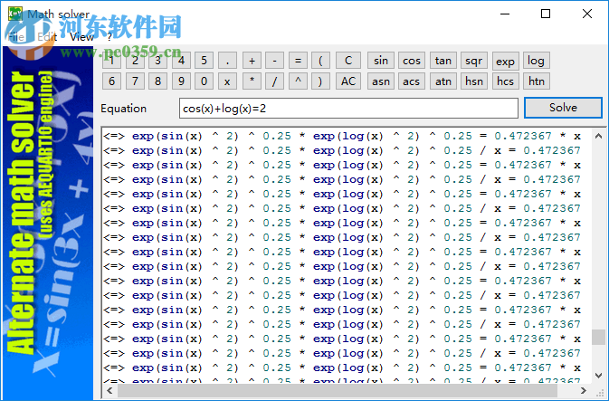 Alternate Math Solver(數(shù)學解算器) 4.1.1 官方版