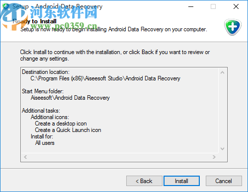 Aiseesoft Free Android Data Recovery