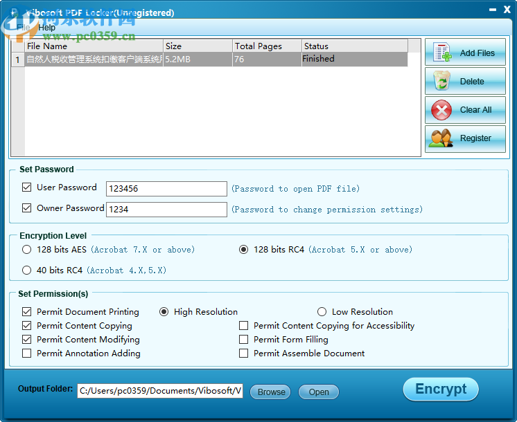 Vibosoft PDF Locker(PDF加密軟件)