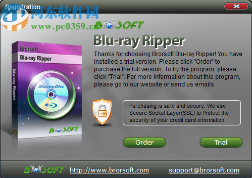 Brorsoft Blu-ray Ripper(藍光翻錄軟件)