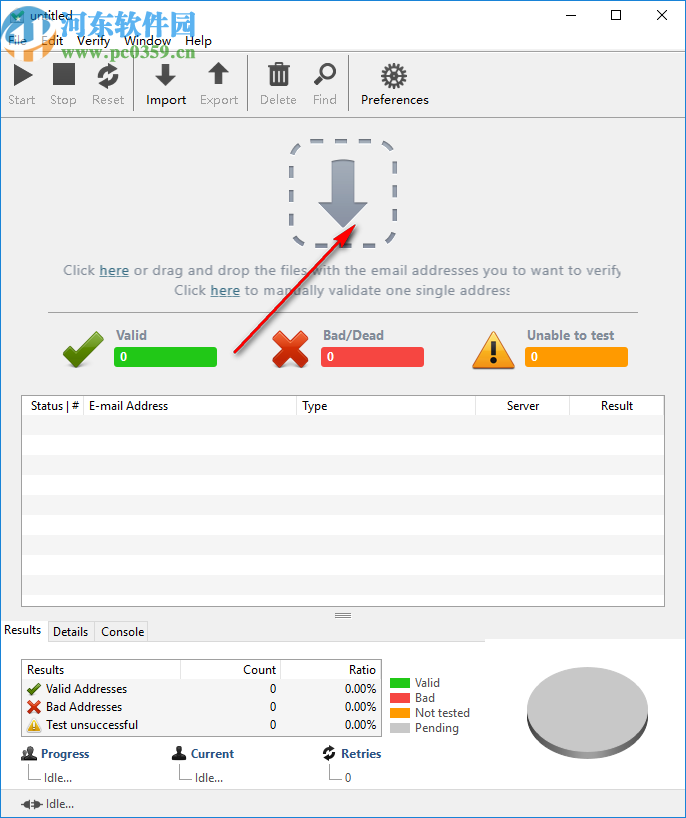 eMail Verifier(電子郵件驗證程序)