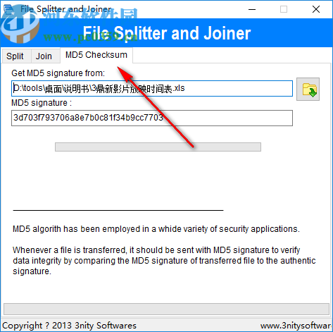 File Splitter and Joiner(文件分割合并工具)