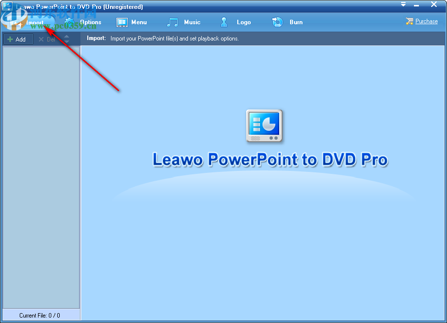 Leawo PowerPoint to DVD(PPT轉(zhuǎn)DVD工具)