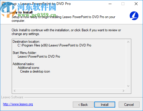 Leawo PowerPoint to DVD(PPT轉(zhuǎn)DVD工具)