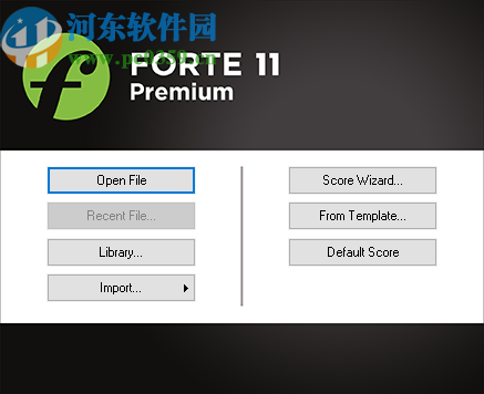 FORTE 11 Premium(樂譜制作軟件)