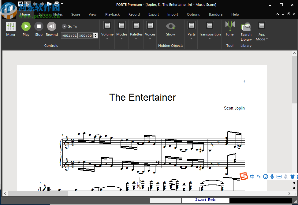FORTE 11 Premium(樂譜制作軟件)