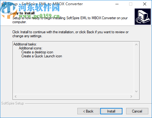 SoftSpire EML to MBOX Converter