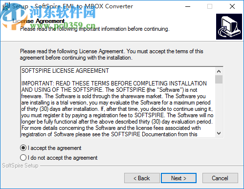 SoftSpire EML to MBOX Converter