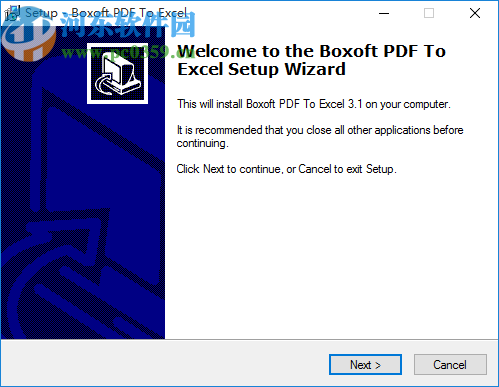 Boxoft pdf to Excel(PDF轉Excel軟件)