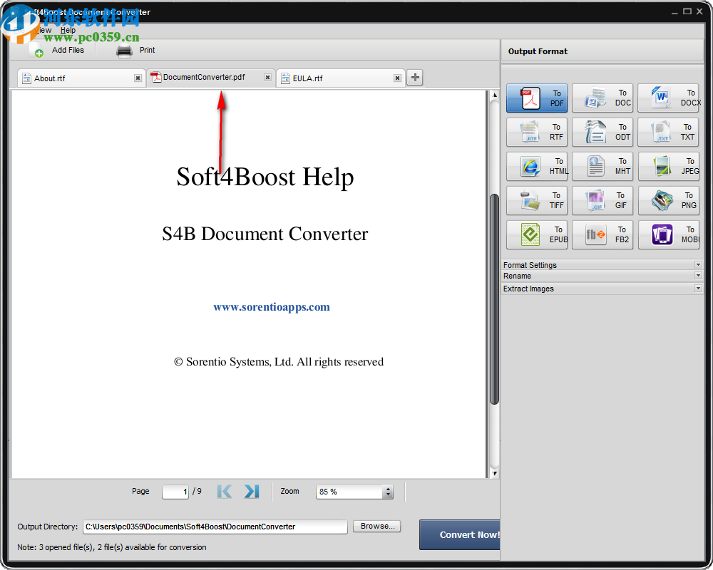 Soft4Boost Document Converter(文檔轉(zhuǎn)換器)