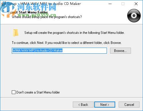 WMA WAV MP3 to Audio CD Maker(音頻CD制作軟件)