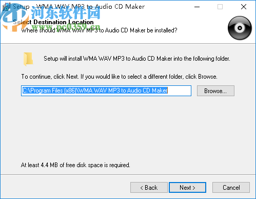 WMA WAV MP3 to Audio CD Maker(音頻CD制作軟件)