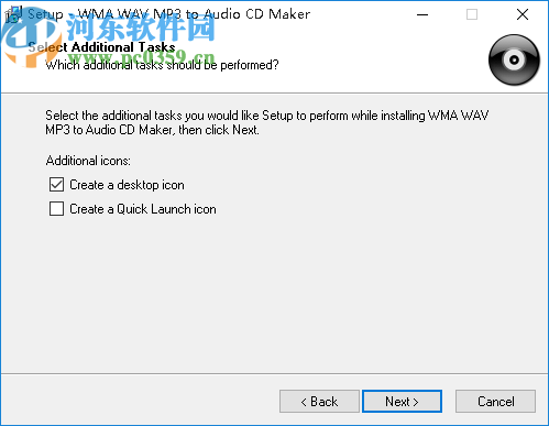 WMA WAV MP3 to Audio CD Maker(音頻CD制作軟件)