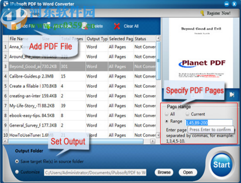 iPubsoft pdf to Word Converter(PDF轉(zhuǎn)Word工具)