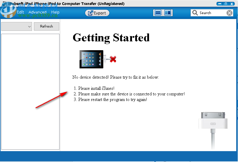 iPubsoft iPad iPhone iPod to Computer Transfer