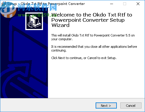 Okdo Txt Rtf to PowerPoint Converter