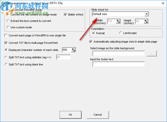 Okdo Txt Rtf to PowerPoint Converter