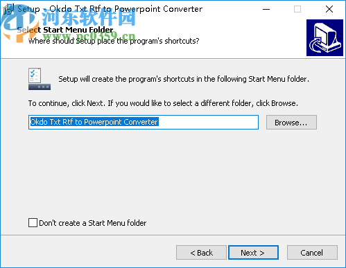 Okdo Txt Rtf to PowerPoint Converter