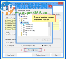 Zimbra Contacts Converter(Zimbra轉(zhuǎn)換器)