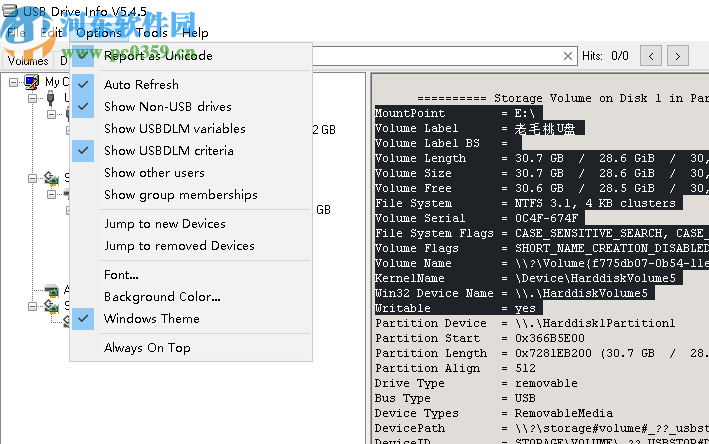 USB Drive Info(U盤盤符管理器)