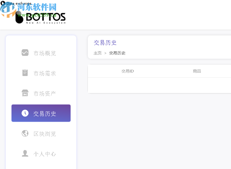 Bottos Data Exchange(鉑鏈數(shù)據(jù)交換)