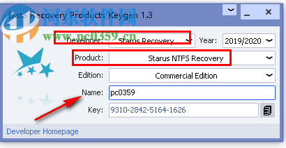 Starus NTFS Recovery(分區(qū)恢復(fù)軟件)