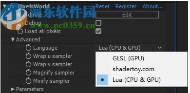 PixelsWorld(像素世界著色器代碼渲染AE插件)