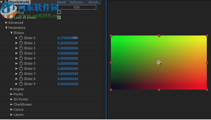 PixelsWorld(像素世界著色器代碼渲染AE插件)