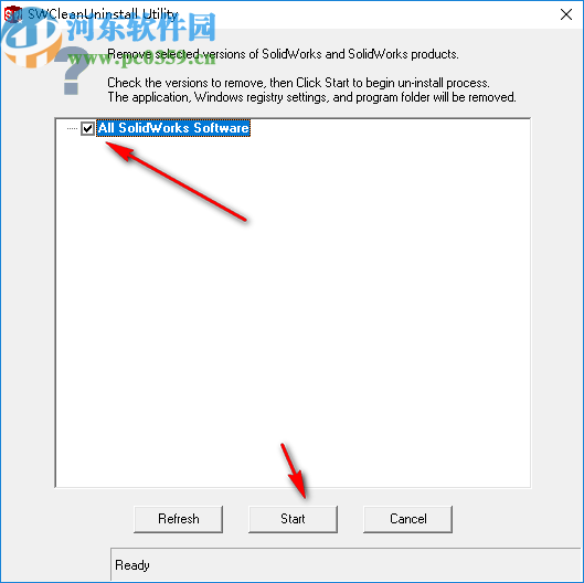 SolidWorks完全清理工具(SWCleanUninstall)