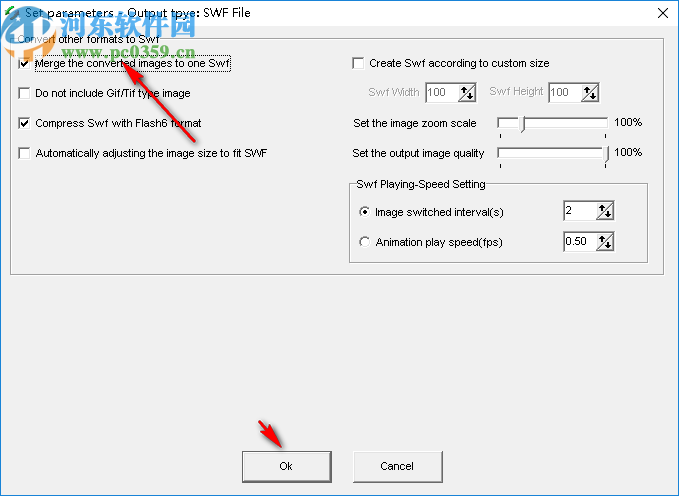 Okdo Tiff Jpeg Bmp to Swf Converter