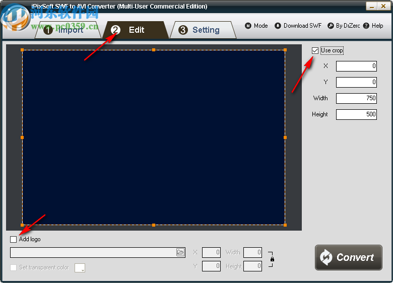 iPixSoft SWF to AVI Converter(SWF到AVI轉(zhuǎn)換器)