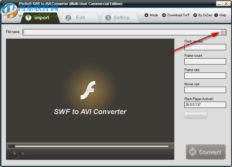 iPixSoft SWF to AVI Converter(SWF到AVI轉(zhuǎn)換器)