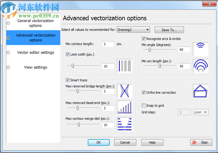 Vextractor(光柵轉(zhuǎn)換矢量圖工具)