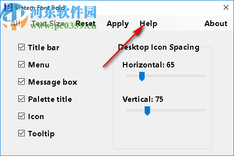 System Font Bold(系統(tǒng)字體設(shè)置軟件)