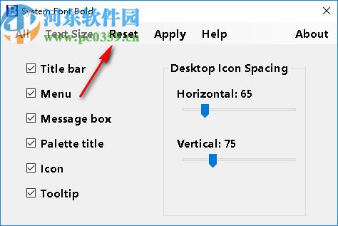 System Font Bold(系統(tǒng)字體設(shè)置軟件)