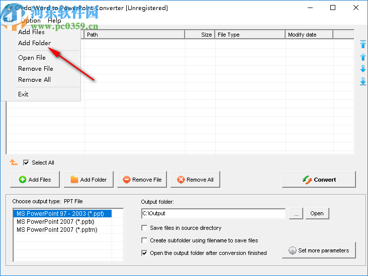 Okdo Word to PowerPoint Converter(Word轉(zhuǎn)PPT工具)