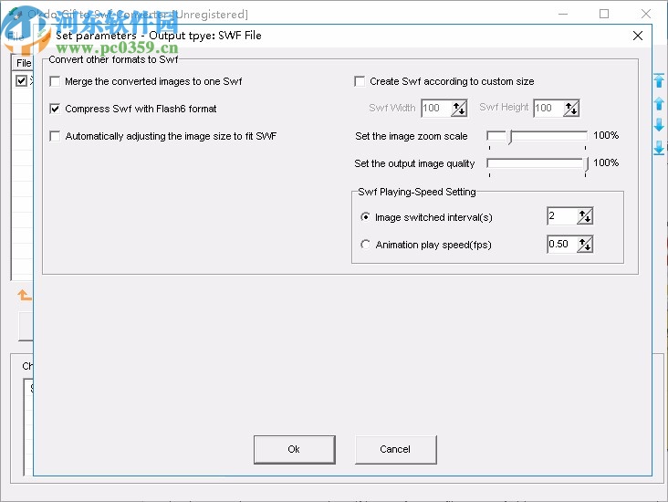 Okdo Gif to Swf Converter(GIF轉SWF工具)