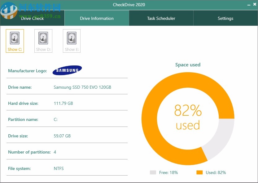 CheckDrive 2020(硬盤檢測修復工具)