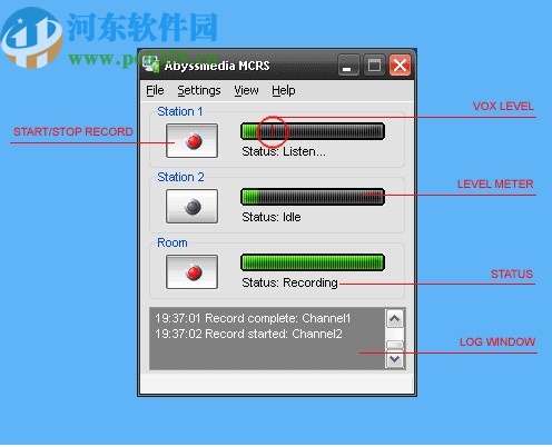 Abyssmedia MCRS System(多聲道錄音工具)