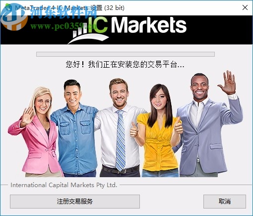 Mtatrader 4 IC Markets(行情分析交易軟件)