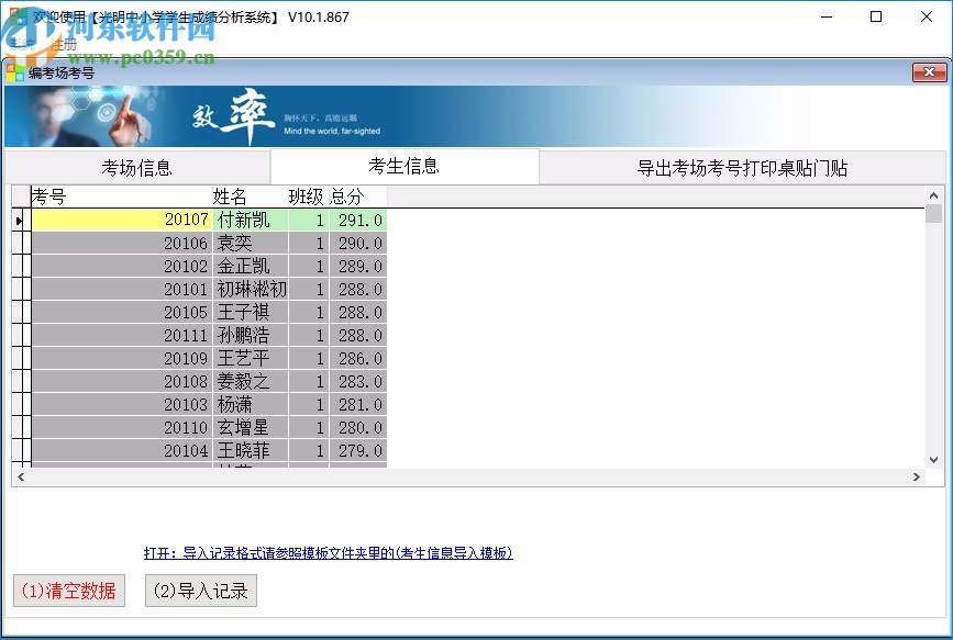 光明中小學(xué)學(xué)生成績(jī)分析系統(tǒng)