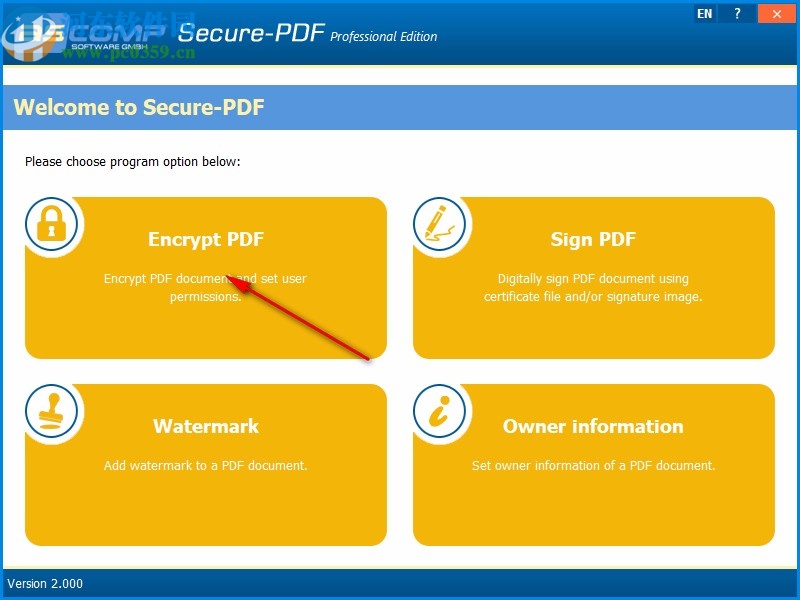 Secure-PDF Professional Edition