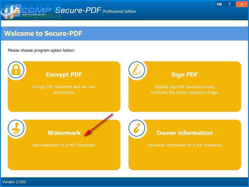 Secure-PDF Professional Edition