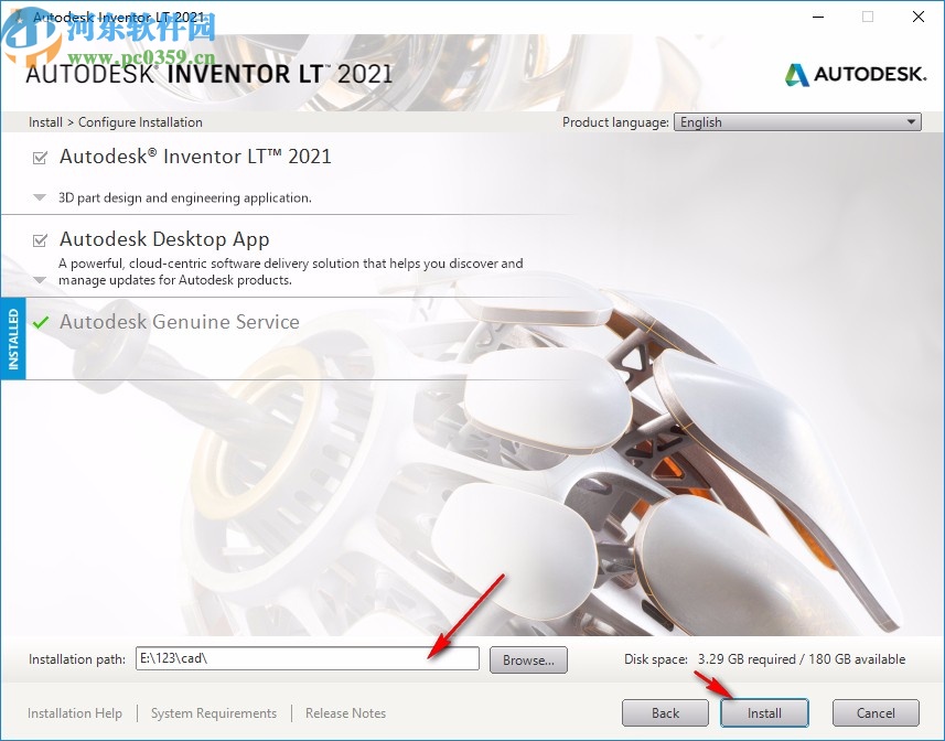 autodesk inventor LT 2021簡(jiǎn)體中文語言包