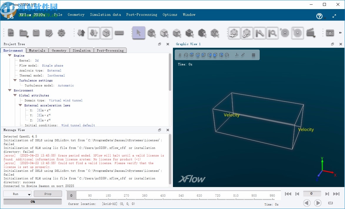 DS Simulia XFlow 2020x中文破解版